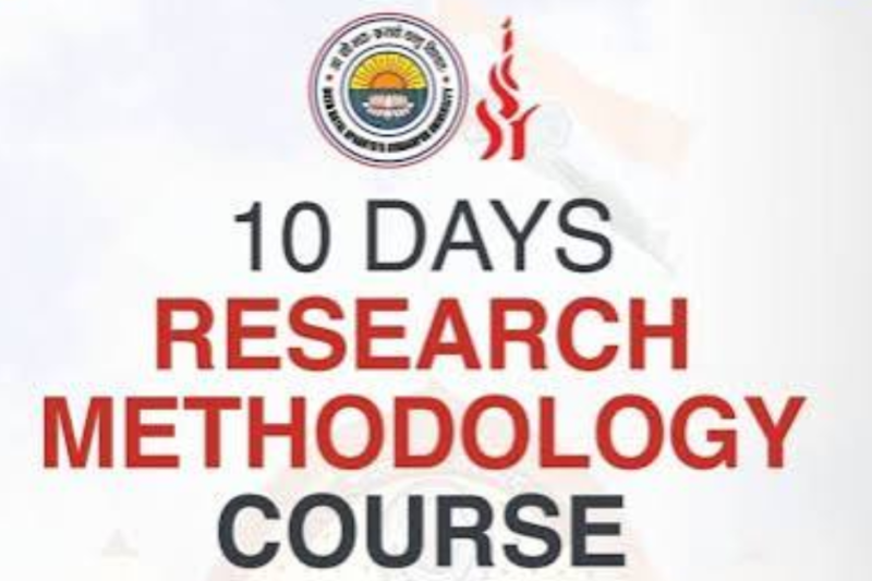Free 10-Day Research Methodology Course in India 2026: PG & PhD Scholars Can Apply — Accommodation & Travel Support Available