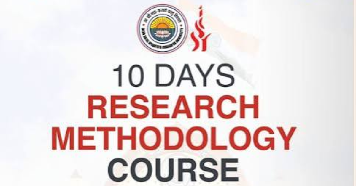 Free 10-Day Research Methodology Course in India 2026