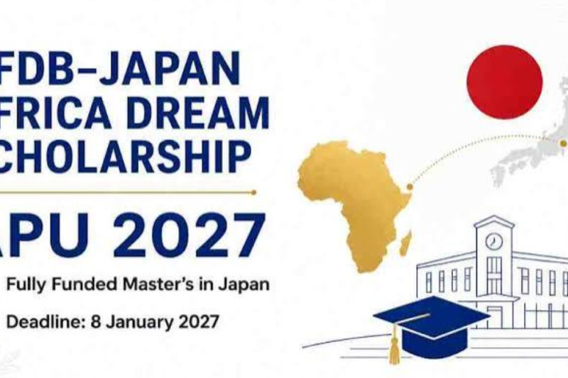 Call for Applications: AfDB-JADS Scholarship 2027 in Japan – Fully Funded Graduate Scholarship at APU