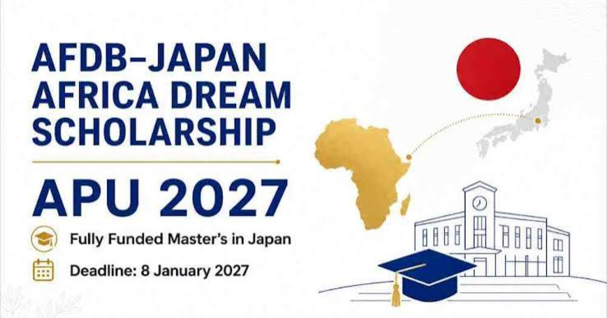 Call for Applications: AfDB-JADS Scholarship 2027 in Japan