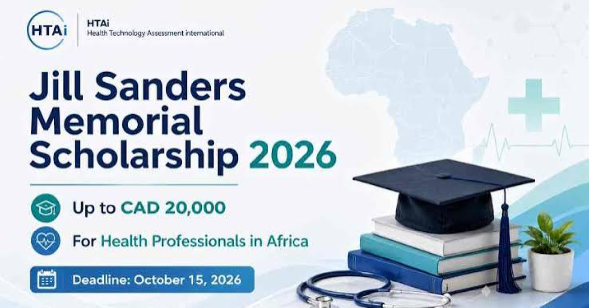 Application for the Jill Sanders Memorial Scholarship 2026 Now Open