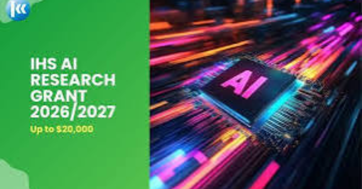 IHS AI Workforce Faculty Research Grant Program 2027 (Up to $20,000)
