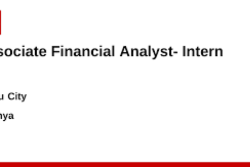 Financial Analyst Intern 2027