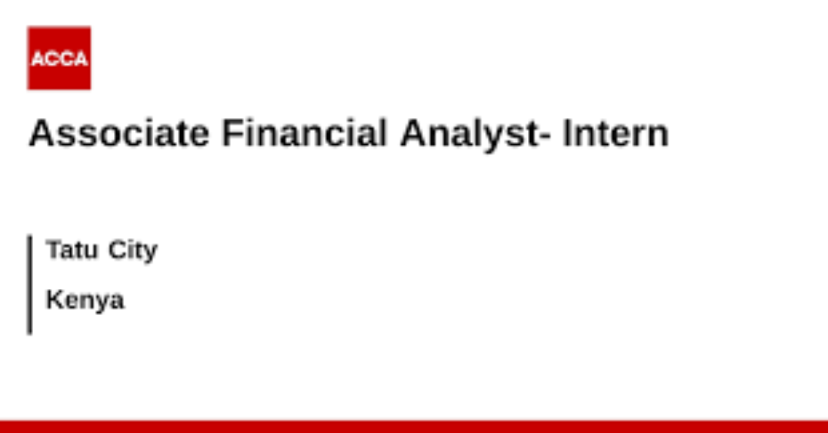 Financial Analyst Intern 2027