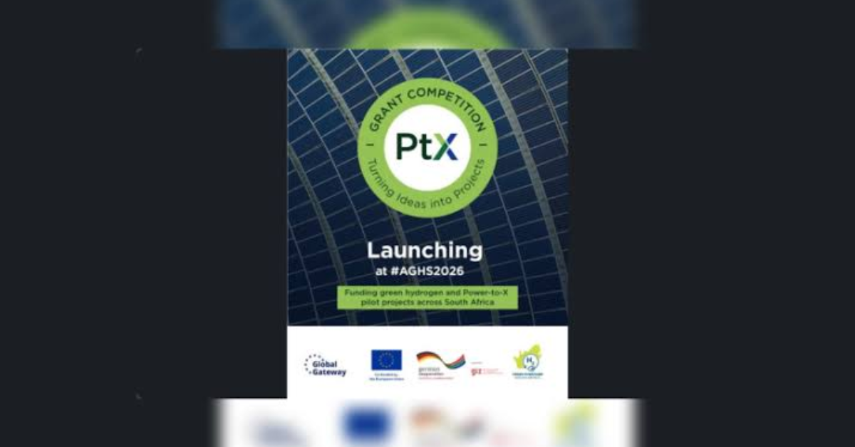 PtX Grant Competition for SMEs, startups and Enterprises legally registered in South Africa (EUR 500 000 awarded)