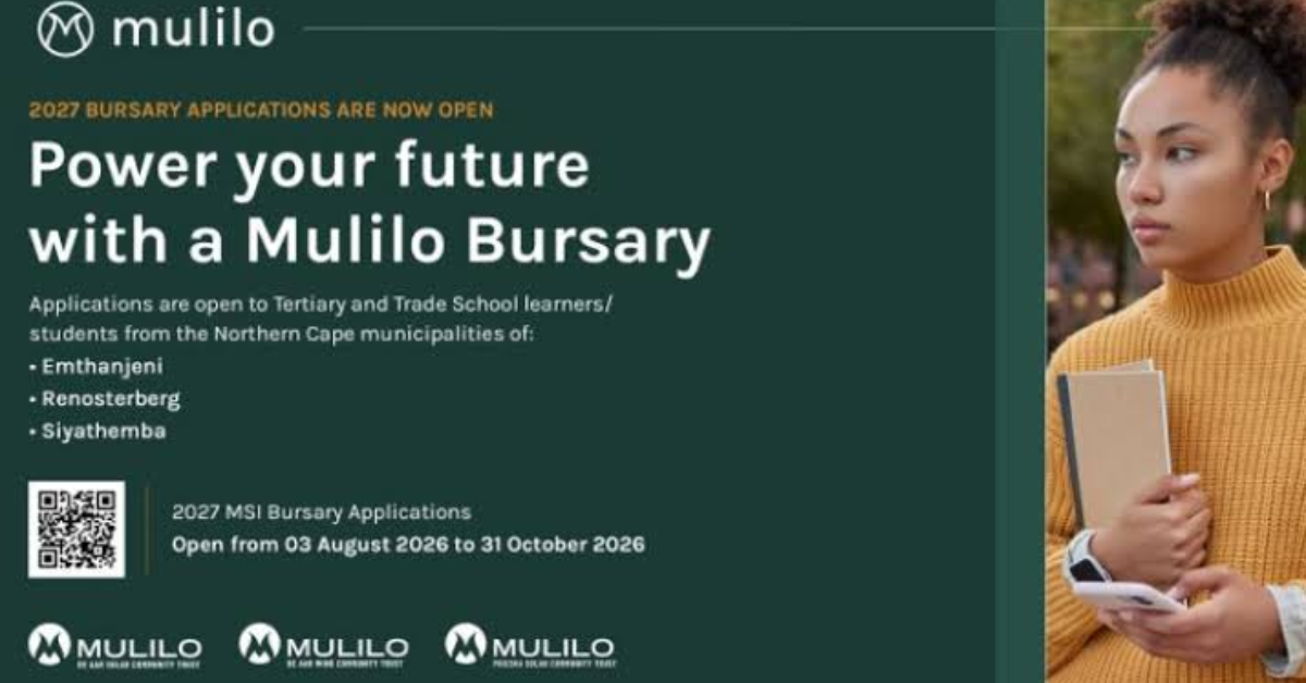 2027 Mulilo Bursary Applications Now Open
