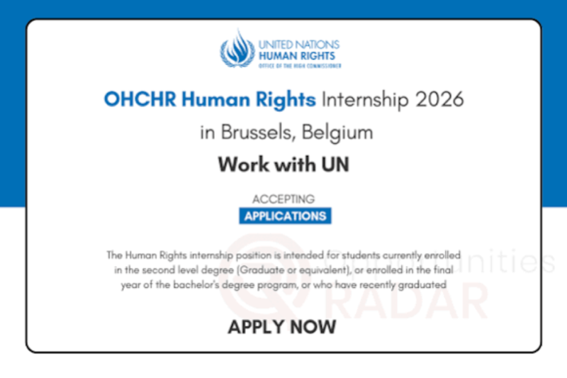 UN OHCHR Internship 2026: UPR Branch Opportunity Now Open