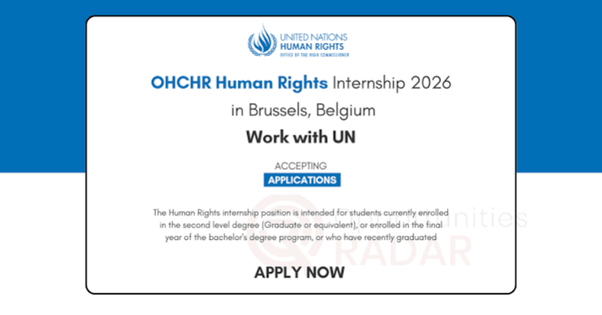 UN OHCHR Internship 2026