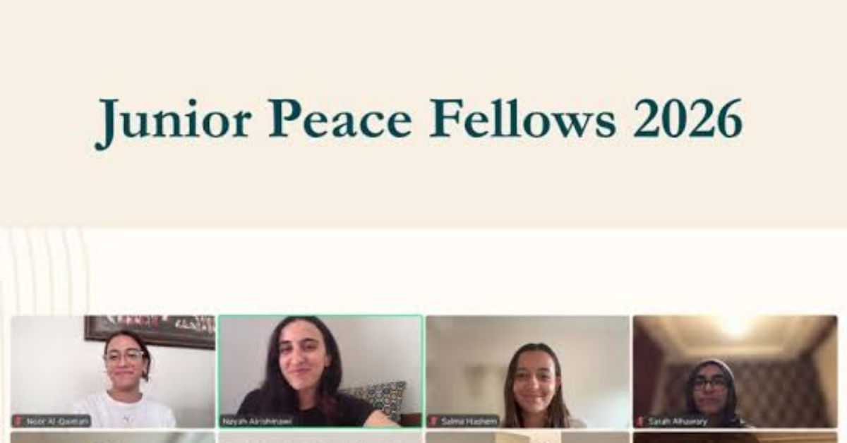 Junior Peace Fellows (JPF) 2027