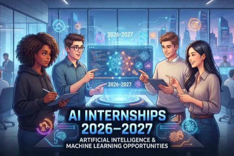15 AI and Machine Learning Internships for Students and Graduates to Apply for in October 2026