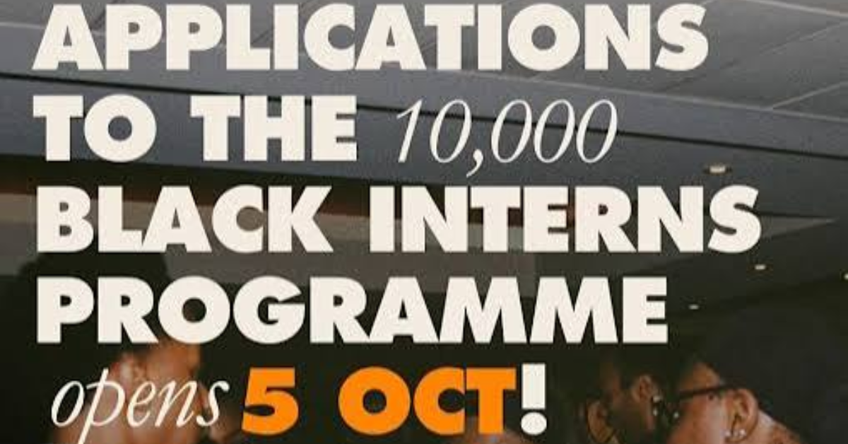10,000 Black Interns Programme 2027