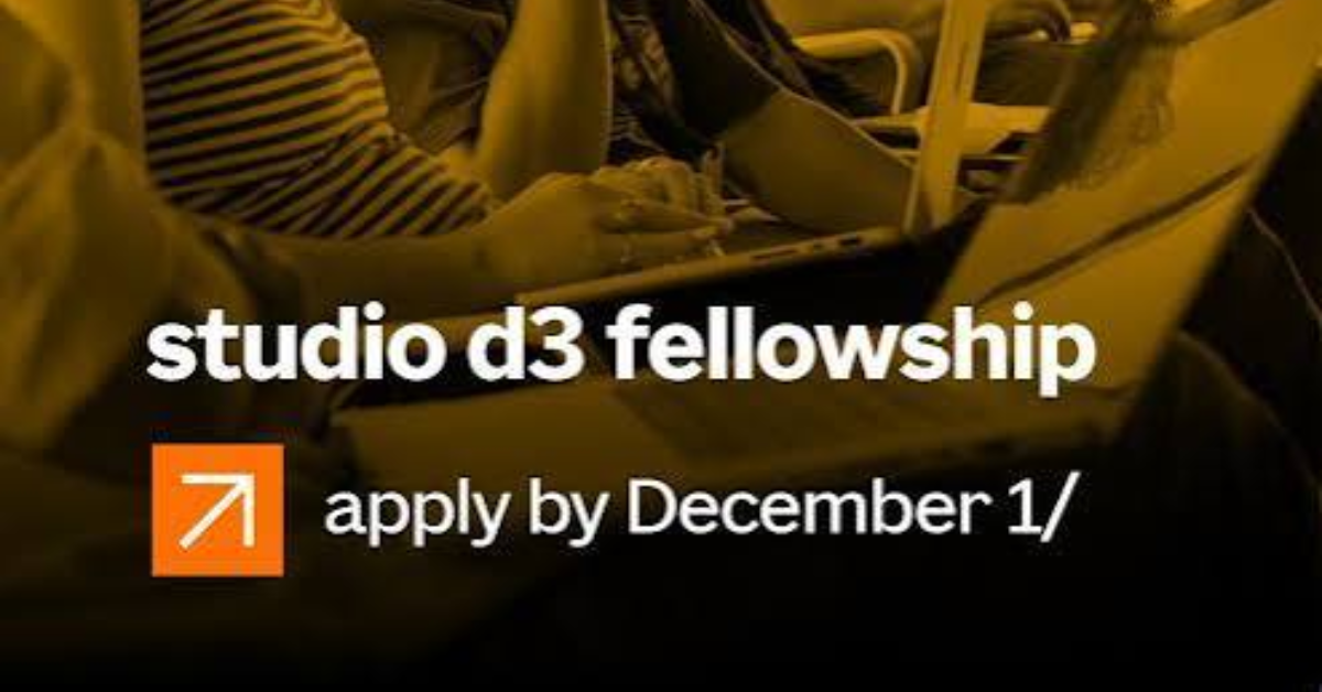 Apply for the Allen Institute Studio D3 Fellowship 2027