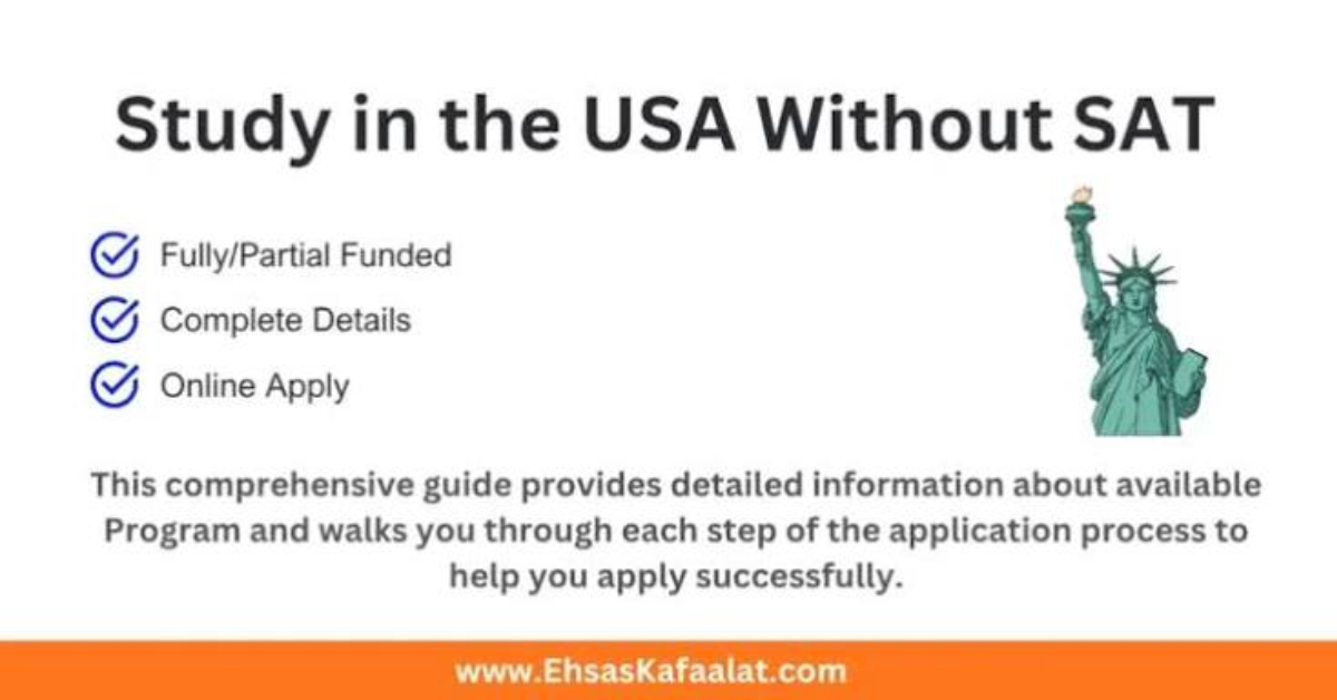 Study in the USA Without SAT 2027–28
