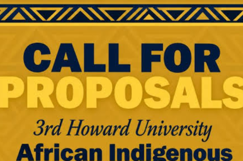 3rd Howard University African Indigenous Knowledge and Languages Conference 2027