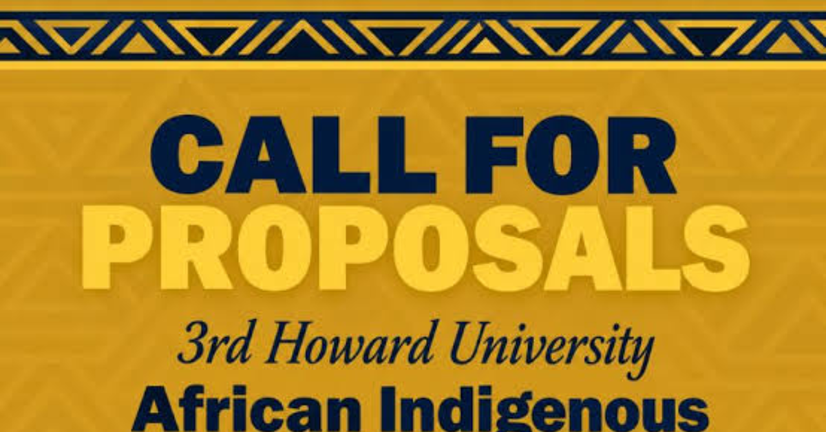 3rd Howard University African Indigenous Knowledge and Languages Conference 2027