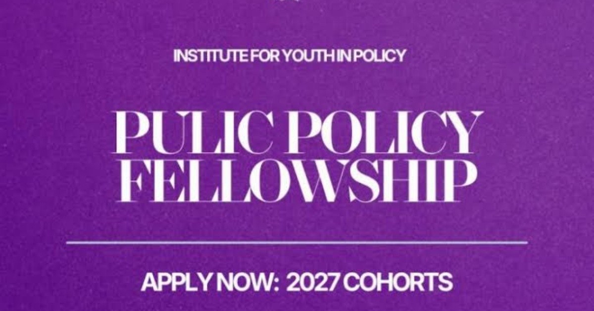 Institute for Youth in Policy Public (YIP) Policy Fellowship 2027